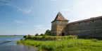 Государева башня Шлиссельбургской крепости на Неве