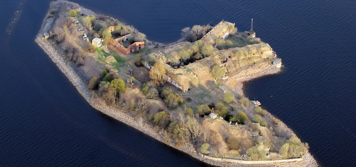 Кронштадт, Финский залив, форт «Зверев»