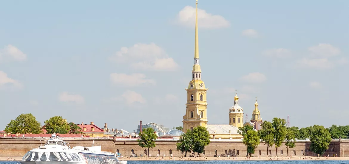 圣彼得堡与彼得大帝夏宫亚之间的乘“流星”游船的往返票 - Photo №6