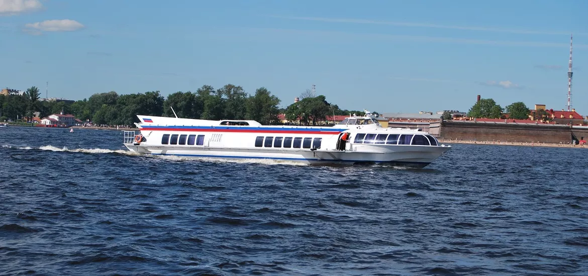 Hydrofoil to Peterhof and back with departure from the Palace Pier - Photo №8