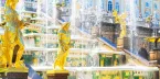 Большой каскад в Петергофском дворце, Санкт-Петербург