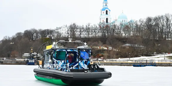 Зимний Валаам и Ладожские шхеры на аэролодке