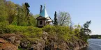 Северная Россия, остров Валаам на Ладожском озере