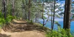 Иркутская область, грунтовая дорога у поселка Большие Коты