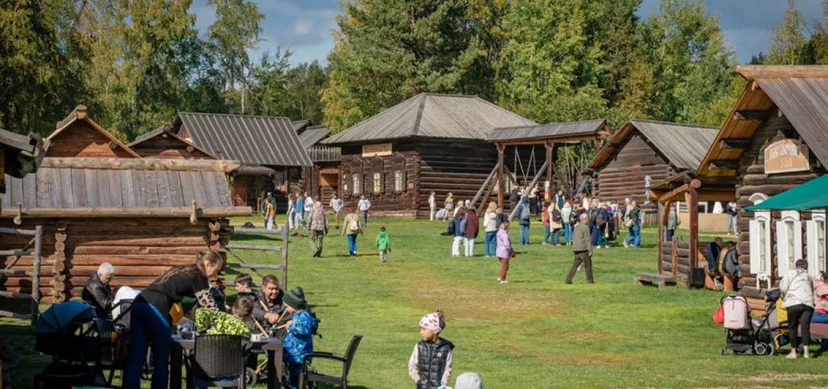 Иркутск, этнографический музей «Тальцы»