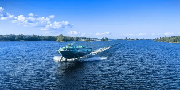 Комета на остров Кижи и обратно