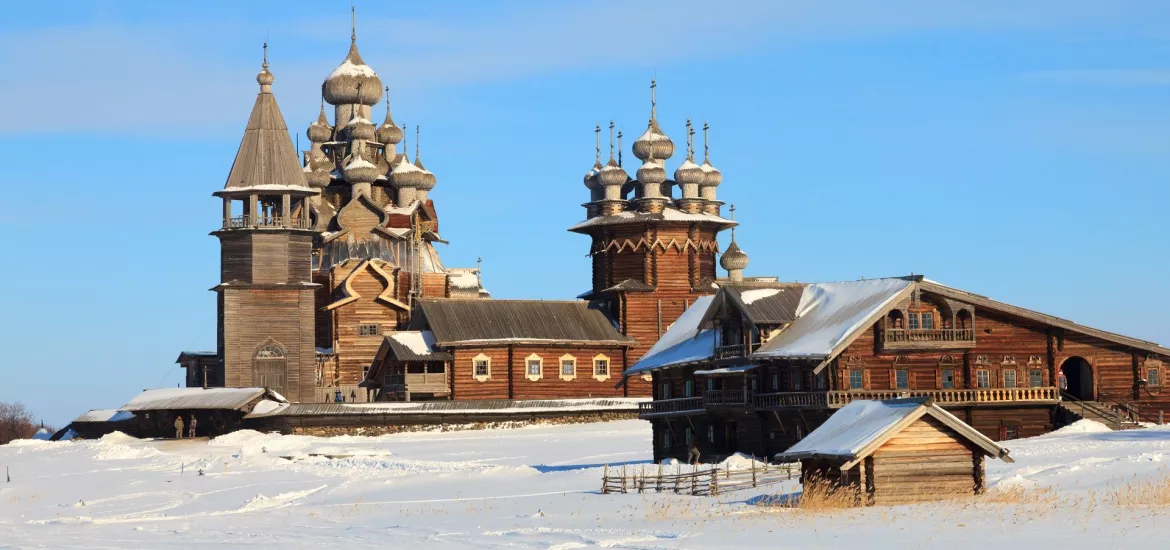 Экскурсия на хивусе на остров Кижи из Петрозаводска (зимой) - Фото №2