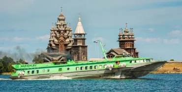 Комета на остров Кижи и обратно