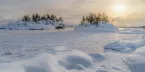 Часовая зимняя прогулка на аэролодке в Сортавала - уменьшенная копия фото №6