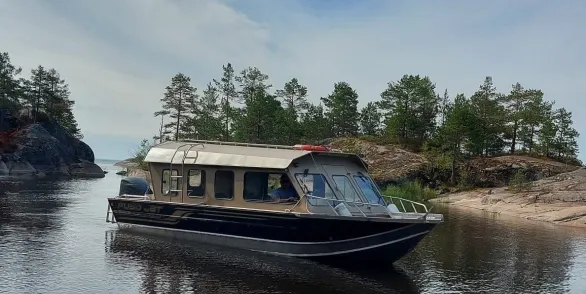 Ладожские шхеры на катере